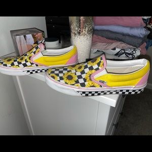 customized vans size 9
